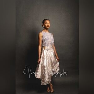 Elegant Iridescent Skirt